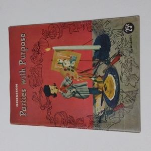1953 Parties With Purpose Dennison Soft Cover Craft Book